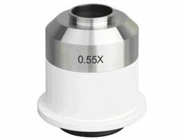 0.55X C-Mount voor Nikon microscoop