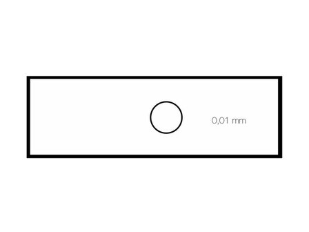 Objectmicrometer 1 mm/ 0,01 mm