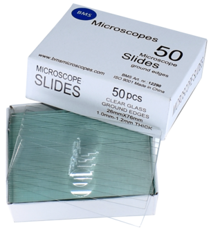 Objectglaasjes BMS 76 x 26 mm met uitholling