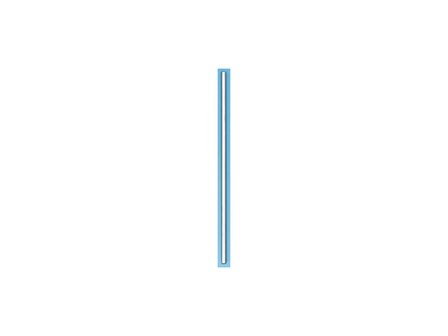Statiefstang 100 cm