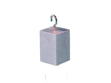 Massa blokje aluminium 20 x 20 x 30 mm