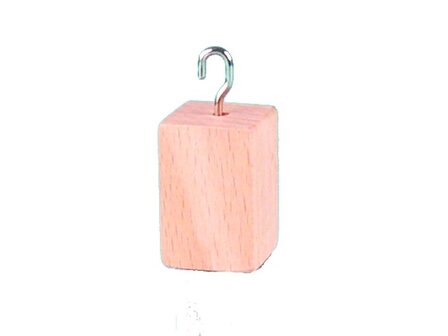 Massa blokje hout