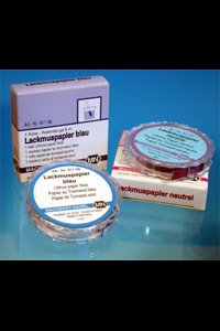 Lakmoespapier blauw, rol