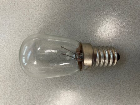 Lamp 230 V/ 15 W; E14; 28x64 mm