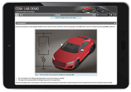 COM4LAB Automotive Digital Technology I cursus