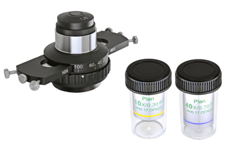 Fasecontrast set 10x/40x, D3