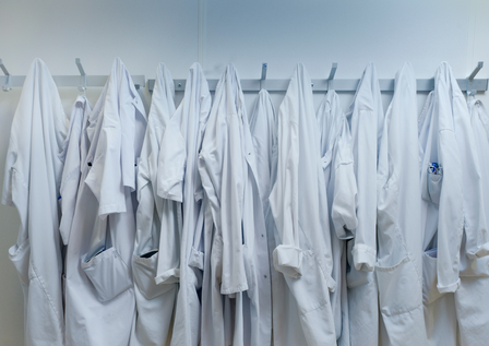 Laboratoriumjas, unisex, extra large