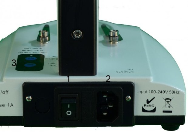 Stereo BMS S-40-2L LED (2x/4x), 230 V