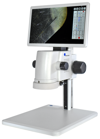 Smartscope inspection system with screen