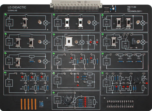 COM4LAB DC-technology I experimenteerbord