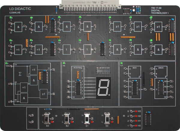 COM4LAB Digital Technology I experimenteerbord