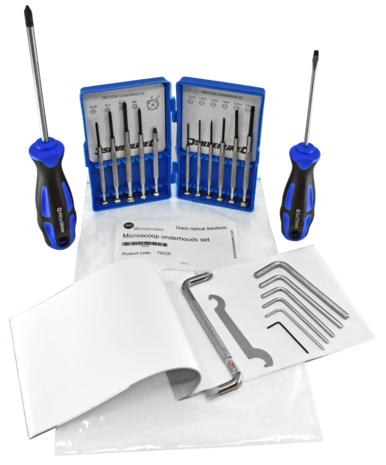 Onderhoudsset voor BMS microscopen
