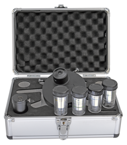 Fase contrast set 10x/20x/40x/100x, BMS D3