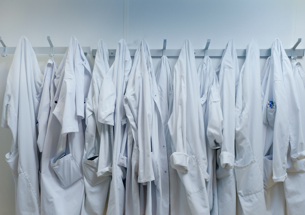 Laboratoriumjas, unisex, extra large