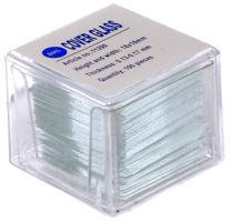 Dekglaasjes BMS helderwit 18 x 18 mm, 0,13 - 0,17