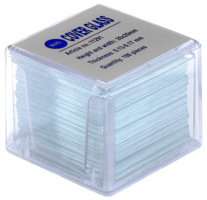 Dekglaasjes BMS helderwit 20 x 20 mm, 0,13 - 0,17 mm