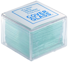 Dekglaasjes BMS helderwit 24 x 24 mm, 0,13 - 0,17 mm