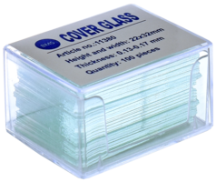 Helderwit BMS dekglaasjes 22 x 32 mm, 0,13 - 0,17 mm