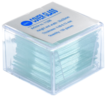 Dekglaasjes BMS helderwit, 22 x 22 mm, 0,09 - 0,13 mm