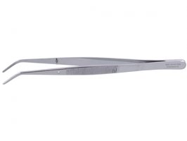 Pincet, gebogen, spits