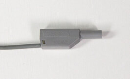 Veiligheidssnoer 25 cm, grijs