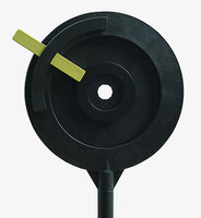 Irisdiafragma in houder