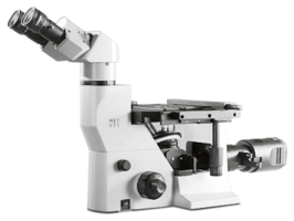 MET400 trinocular metallurgical microscoop